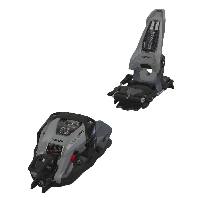 Ski Bindings with fine settings-Marker Duke PT 13 Ski Binding 2025 Gray/Black