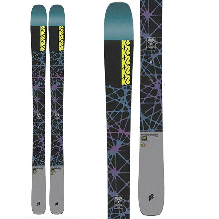 Skis with strong edges-K2 Mindbender 98Ti Alliance Women Skis - 2022