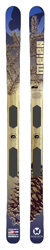 Skis with matte textures-Monarch Mountain Custom Ski