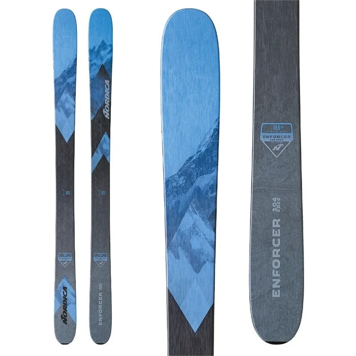 Skis with mosaic prints-Nordica Enforcer 104 Free Skis - 2023