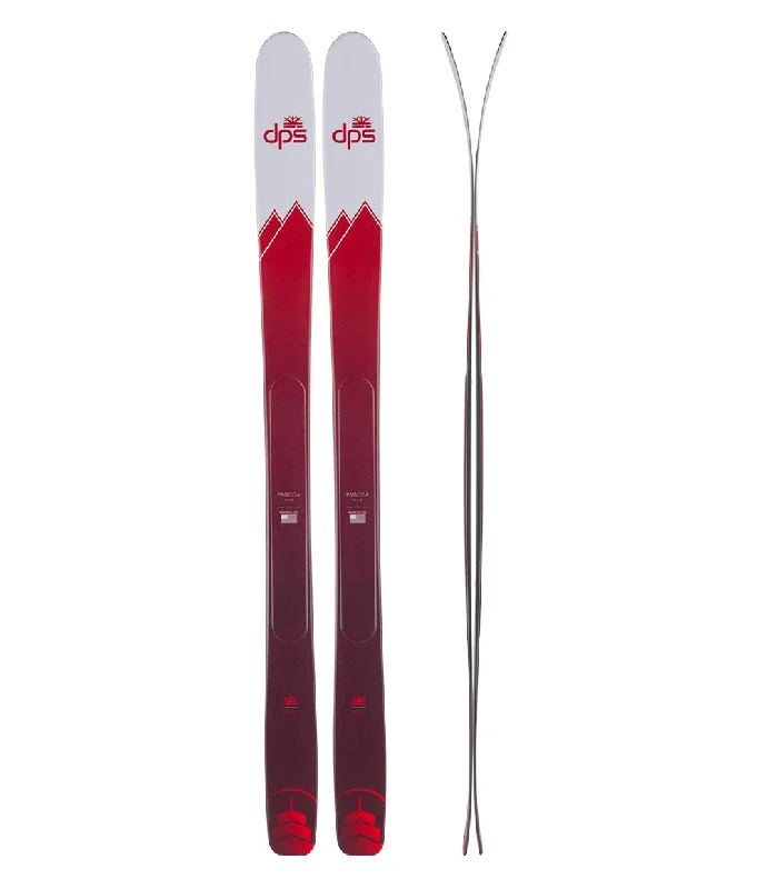 Skis with sleek prints-Carbon Pagoda Tour 100