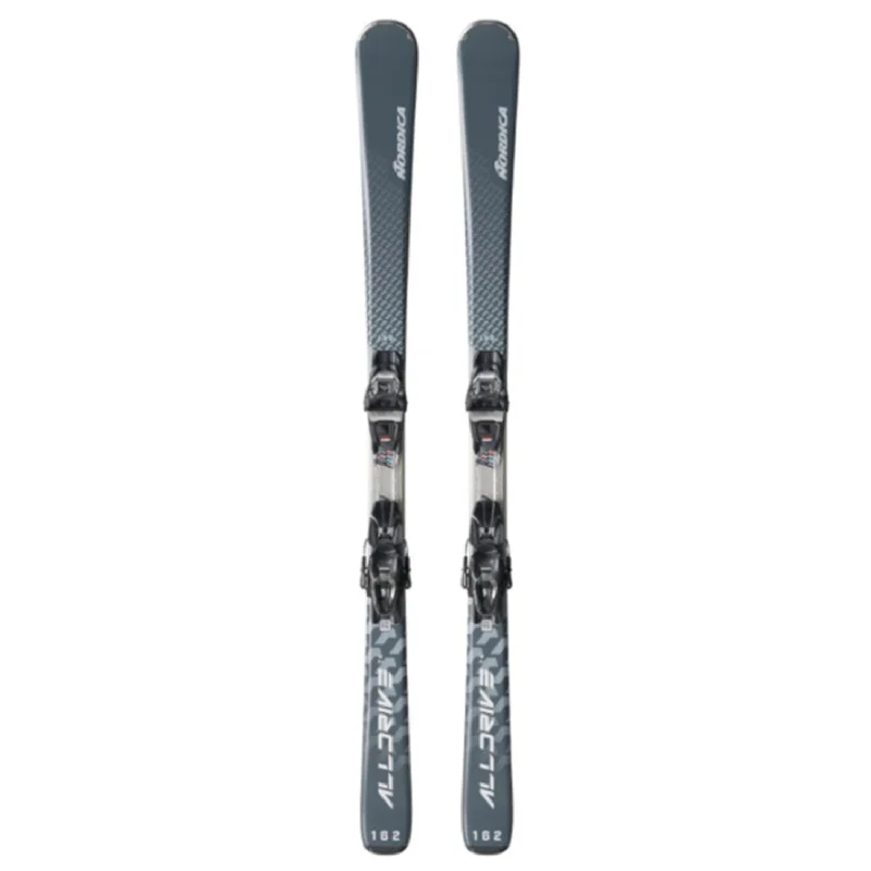 Skis for glade skiing-Nordica AllDrive 74 FDT Skis w/TP2 Compact 10 FDT Bindings 2025