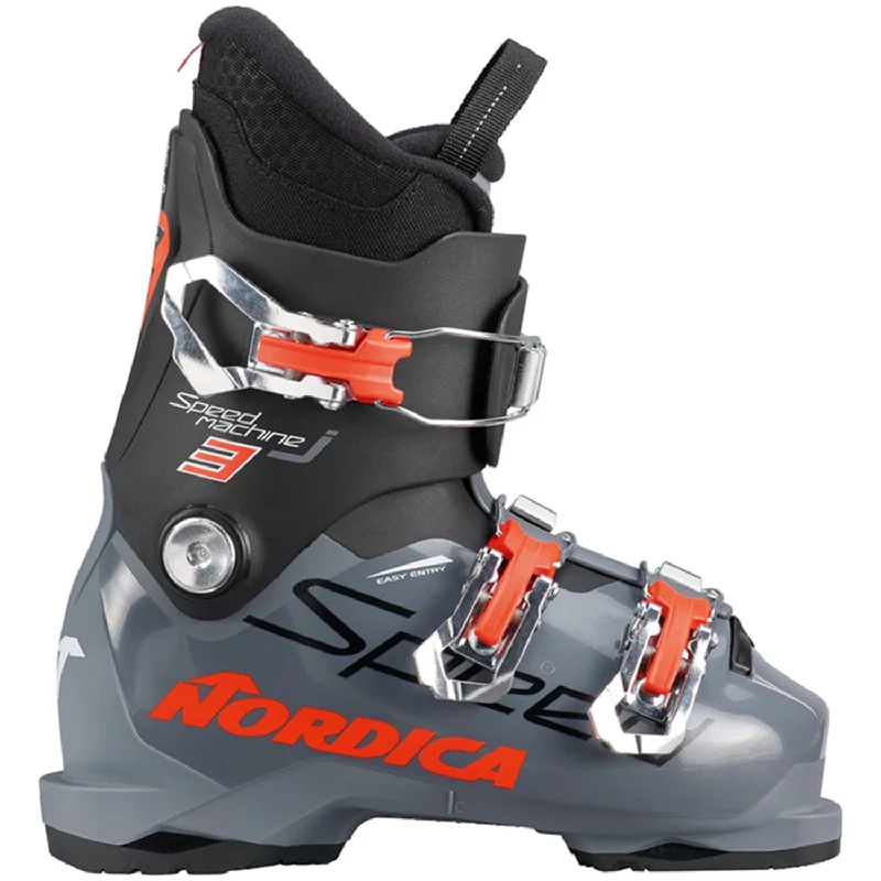 Ski boots for boot soles-Nordica Boys' Speedmachine J3 Ski Boots 2025