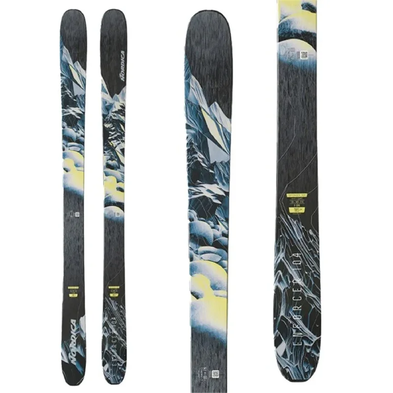 Skis with sturdy bases-Nordica Enforcer 104 Skis (Ski Only) 2025