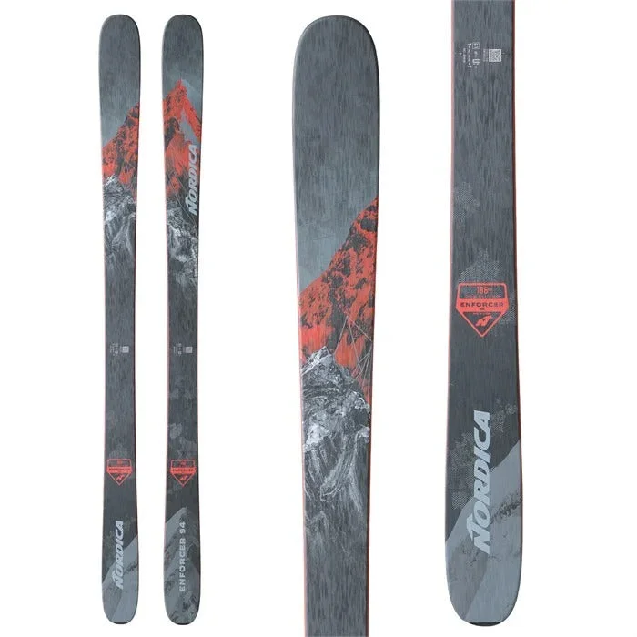 Skis with ash tones-Nordica Enforcer 94 Men's Skis - 2024