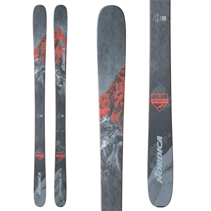 Skis with sleek designs-Nordica Enforcer 94 W/Attack 14 Bindings - 2024