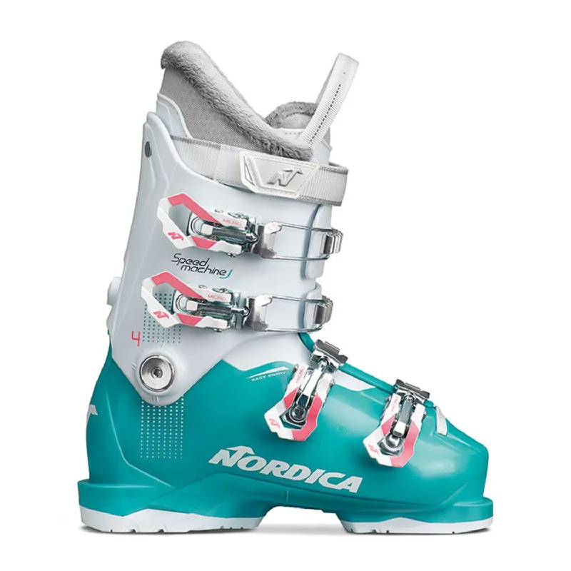 Ski boots for boot lasts-Nordica Girls' Speedmachine J4 Ski Boots 2025