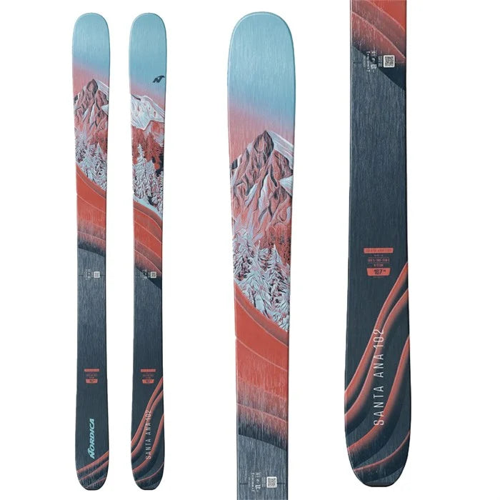 Skis for twilight trails-Nordica Santa Ana 102 Skis - 2025