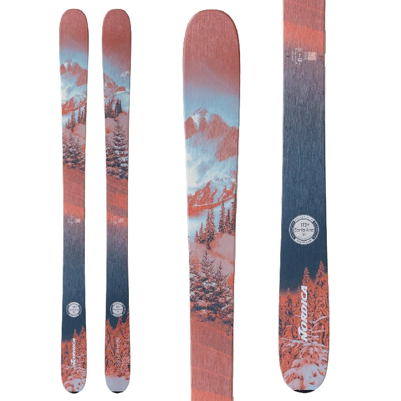 Skis with bright accents-Nordica Santa Ana 98 Women's Skis - 2024