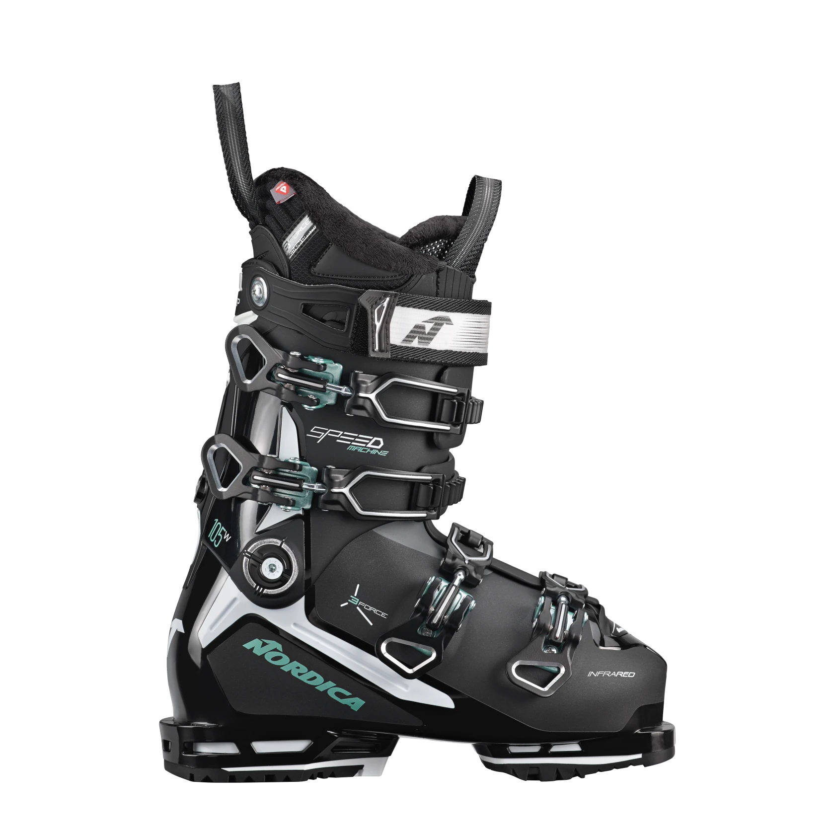 Ski boots for flexibility-Nordica Speedmachine 3 105W GW Womens Ski Boots 2024