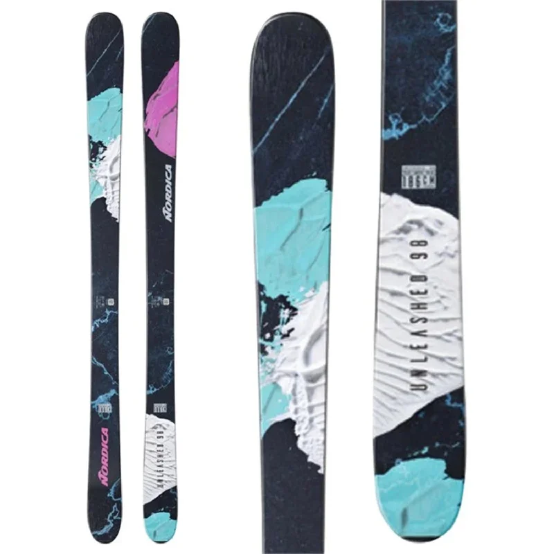 Skis for classic racing-Nordica Unleashed 98 Skis (Ski Only) 2025