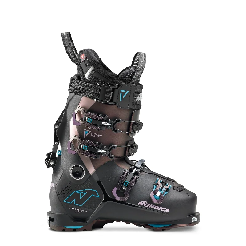 Ski boots for weekend skiing-Nordica Unlimited 105W DYN Womens Ski Boots 2025