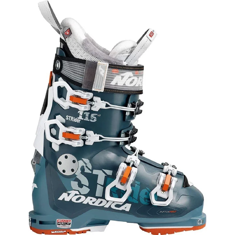 Ski boots for blue tones-Nordica Women's Strider115 W Ski Boots 2021