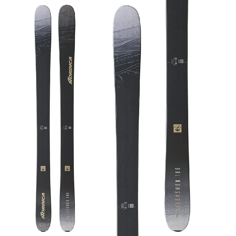 Skis for snowy valleys-Nordica Unleashed 108  Skis - 2023