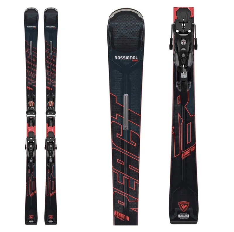 Ski Bindings for tough ridges-Rossignol React 10 TI W/ SPX 12 Konect Bindings - 2022