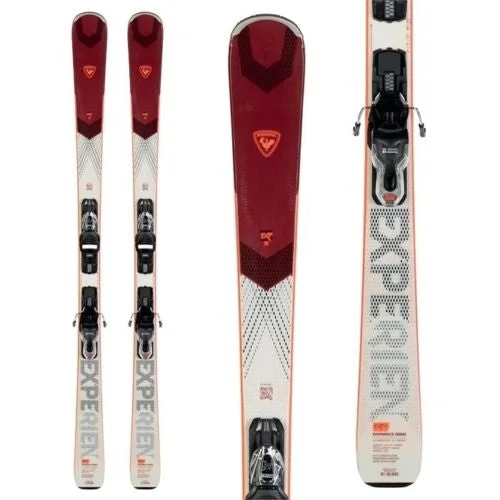 Ski Bindings with subtle hues-Rossignol Experience 76 Skis W/ XP10 Bindings - 2023