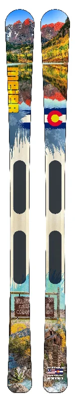 Skis with strong edges-Rocky Mountain High Ski