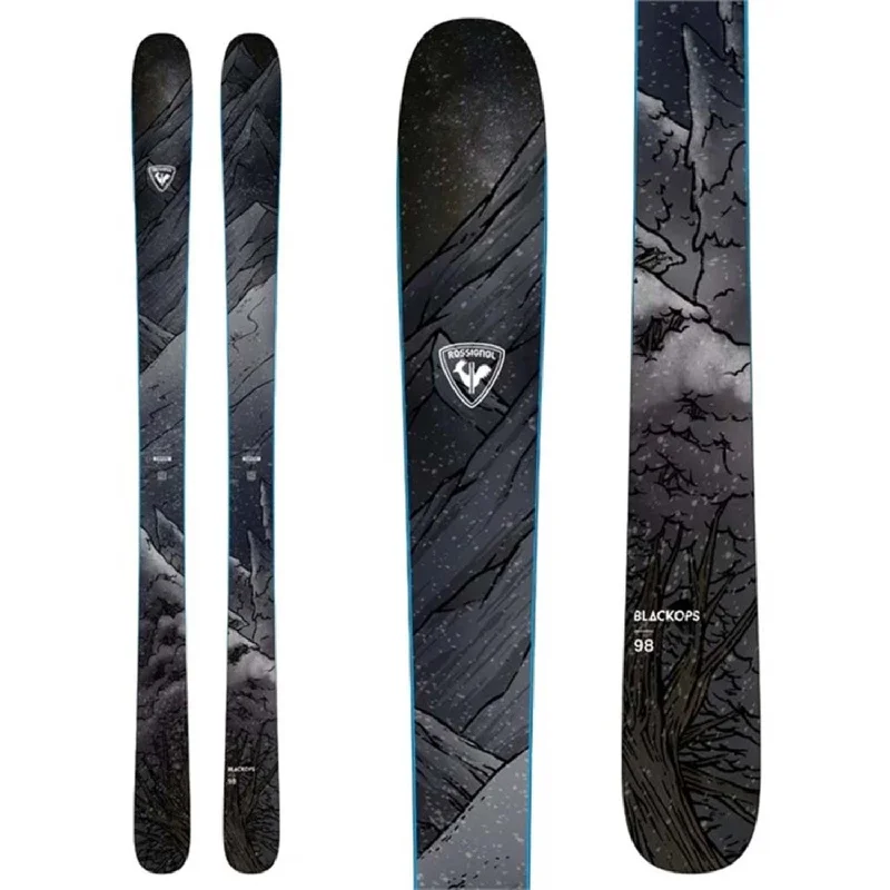 Skis for cold ridges-Rossignol Black Ops 98 Open Skis (Ski Only) 2024