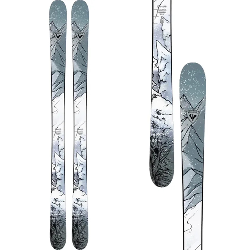 Skis for powder tours-Rossignol Black Ops Pro Skis (Ski Only) 2024