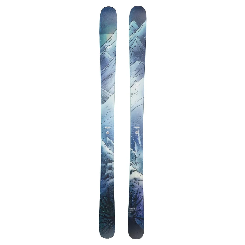 Skis with sage tones-Rossignol Women's Blackops 98 Ski 2024