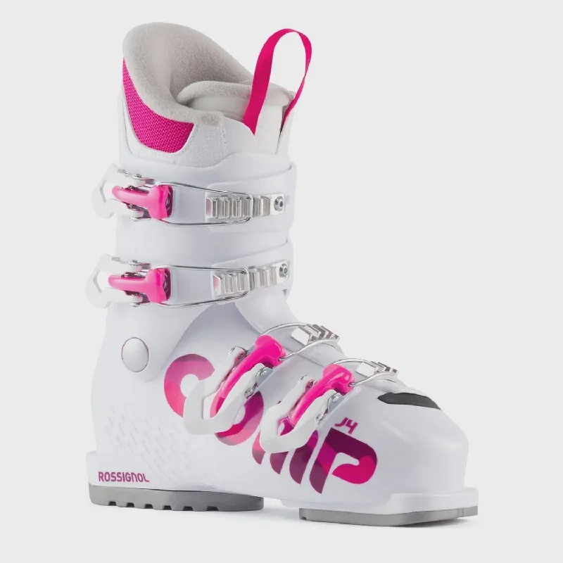 Ski boots for ski guides-Rossignol Comp J4 Youth Ski Boots 2024