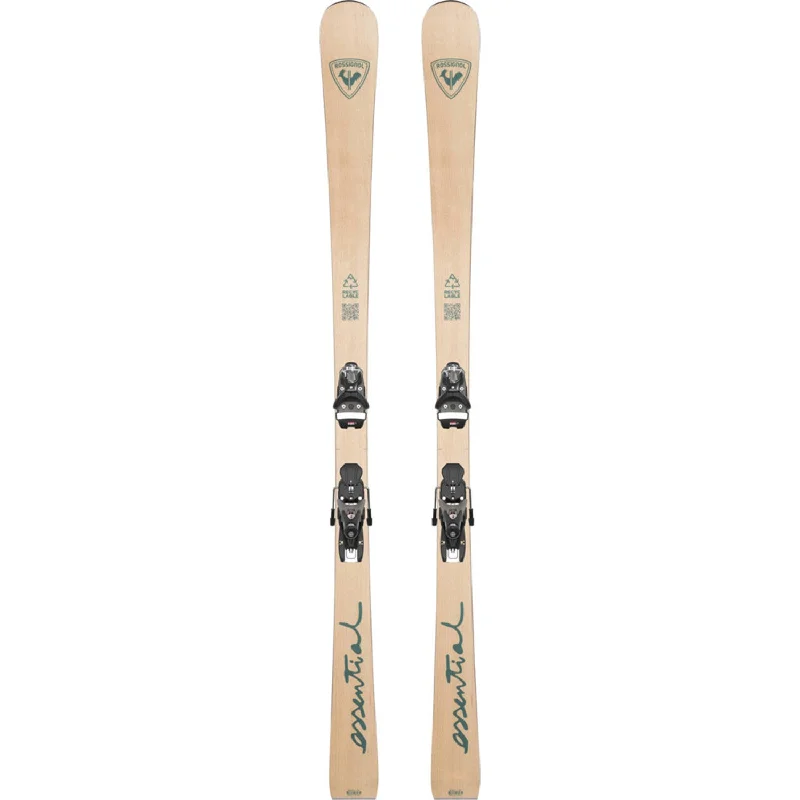 Skis with bamboo layers-Rossignol Essential Open Skis w/SPX 13 B80 Black Bindings 2025