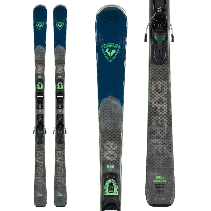 Skis with bamboo cores-Rossignol Experience 80CO Men's Skis & Look Xpress Bindings - 2024