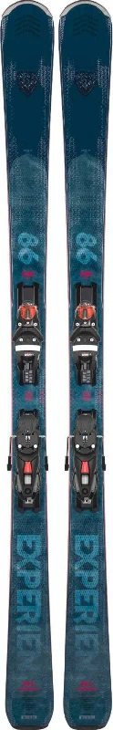 Skis with sapphire accents-ROSSIGNOL EXPERIENCE 86 TI K SPX14 Skis w/bind 2024