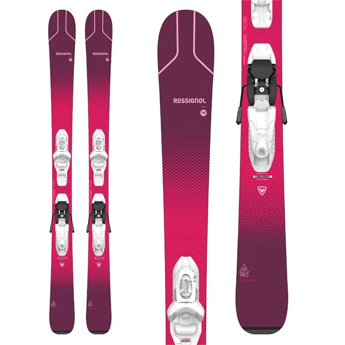 Skis with chic prints-Rossignol Experience Pro W [w/ Look Kid-X 4 bindings] 2021