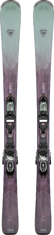 Skis with wide bases-Rossignol Experience W 78 Carbon W/Xpress 10 Bindings - 2025