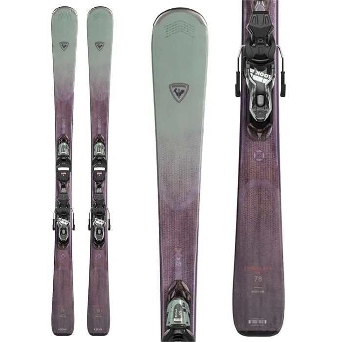 Skis with padded tips-Rossignol Experience W 78 CA [w/ Look XP 10 GW bindings] 2025