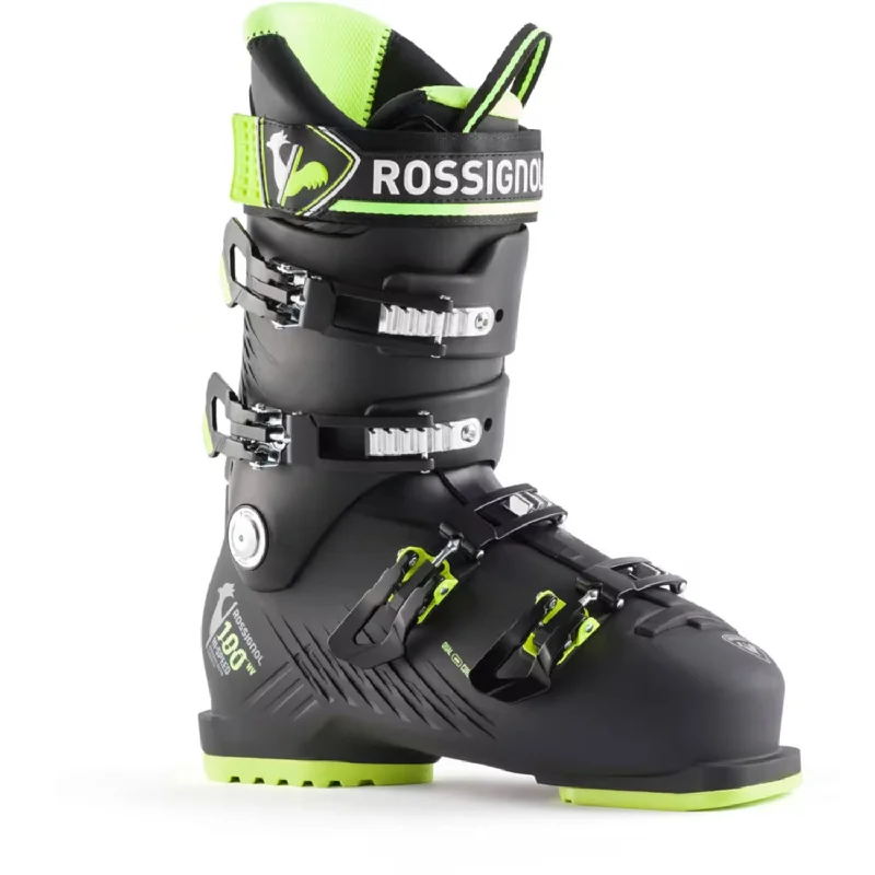 Ski boots for ski trips-Rossignol Hi-Speed 100 HV Ski Boots 2024