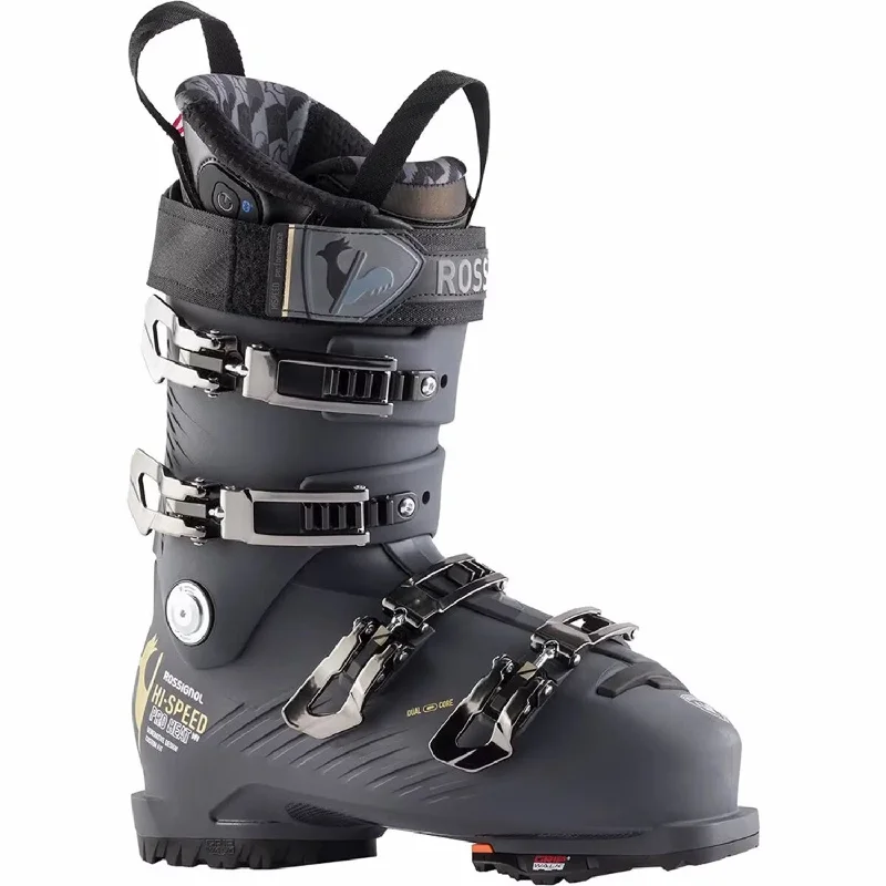 Ski boots for lodge stays-Rossignol Hi-Speed Pro Heat MV GW Ski Boots 2024