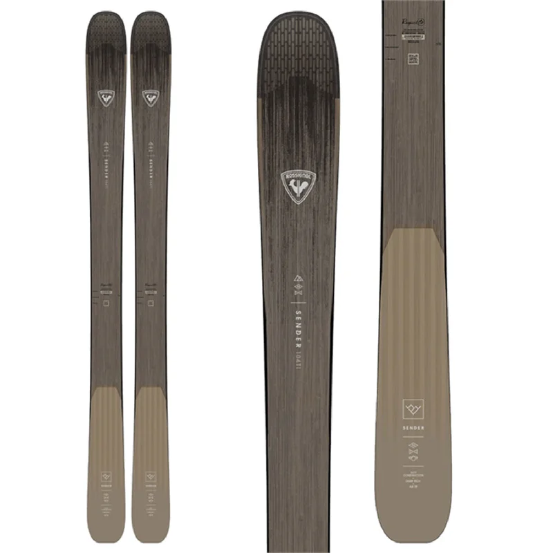 Skis with satin tips-Rossignol Sender 104 TI Open Skis (Ski Only) 2024