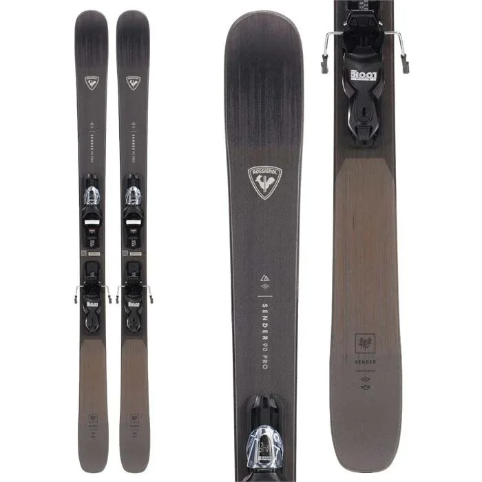 Skis for winter trails-Rossignol Sender 90 Pro [w/ Look XP 10 bindings] 2024