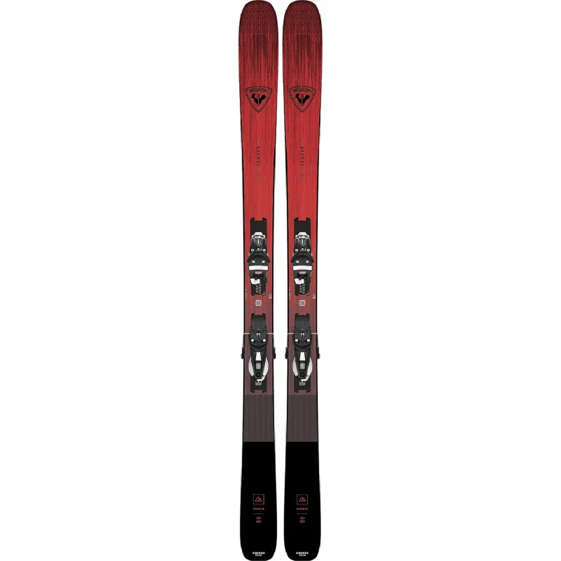 Skis with minimal designs-Rossignol Sender 94 Skis w/Konect NX 12 GW B100 Black Bindings 2025