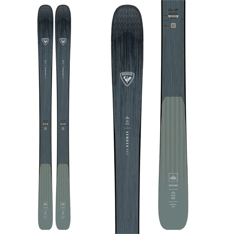 Skis with wide bases-Rossignol Sender 94 TI Open Skis (Ski Only) 2024