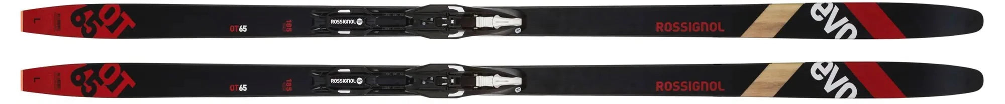 Skis for medium bases-ROSSIGNOL EVO OT 65 NORDIC TOURING SKIS /CONTROL STEP IN 2023