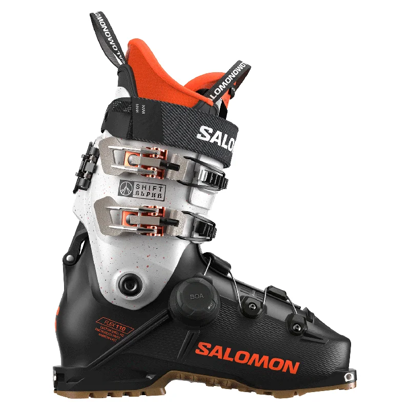 Ski boots for second-hand-Salomon Men's Shift Alpha Boa 110 Ski Boot 2025 Black/Orange Tiger