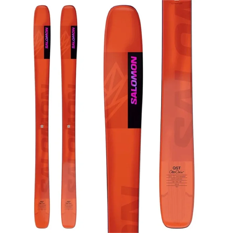 Skis with subtle prints-Salomon QST 106 Skis (Ski Only) 2025