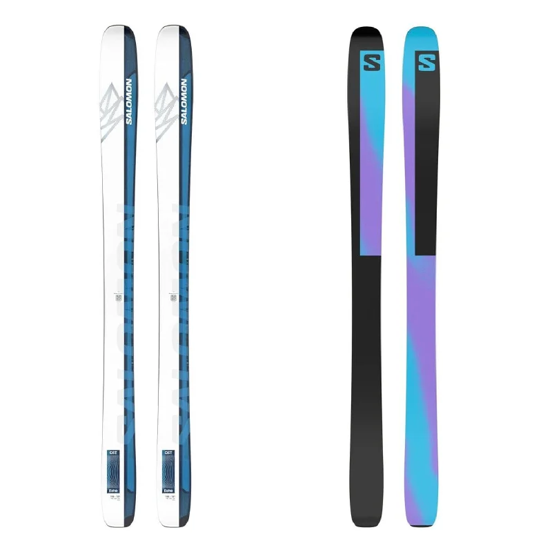 Skis with rugged accents-Salomon QST Echo 106 Ski 2025