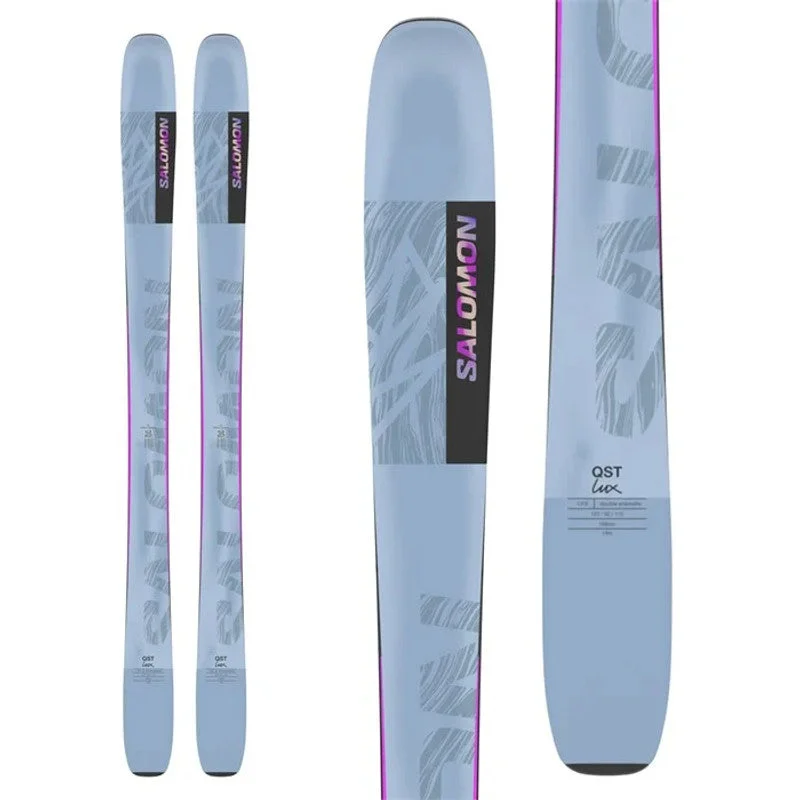 Skis with pixel designs-Salomon QST LUX 92 Women Skis - 2025