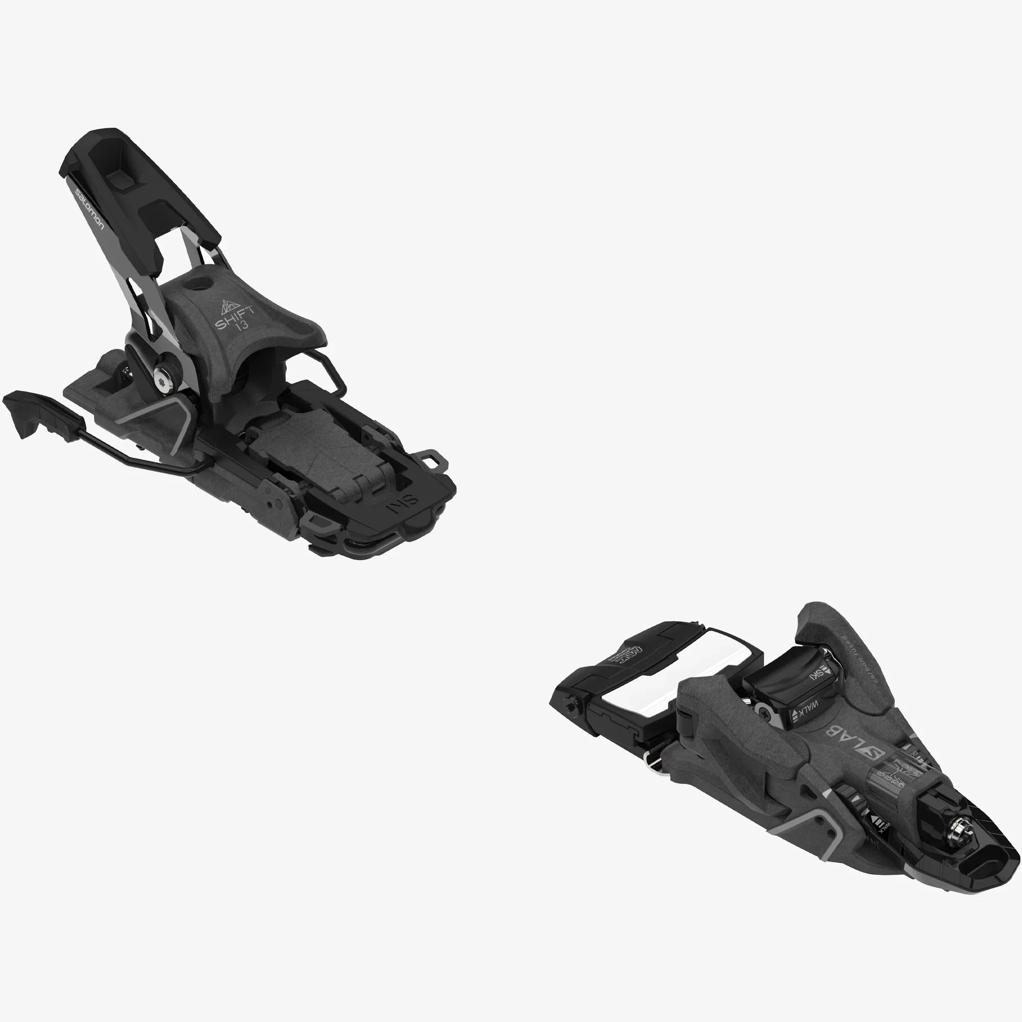 Ski Bindings with neutral hues-Salomon S/Lab MNC Shift 10 Binding