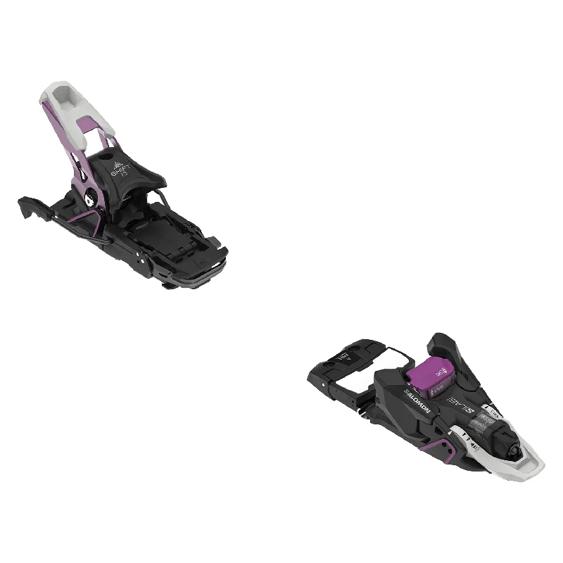 Ski Bindings for snowy peaks-Salomon S/Lab Shift 13 MN Ski Binding 2025 Byzantium Purple/Aurora