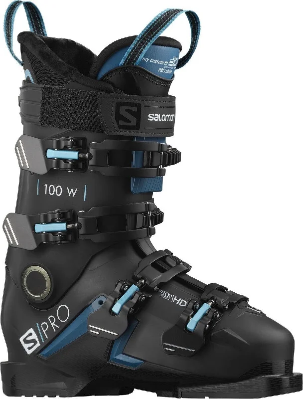 Ski boots for plus sizes-Salomon S / Pro 100 Womens Ski Boots