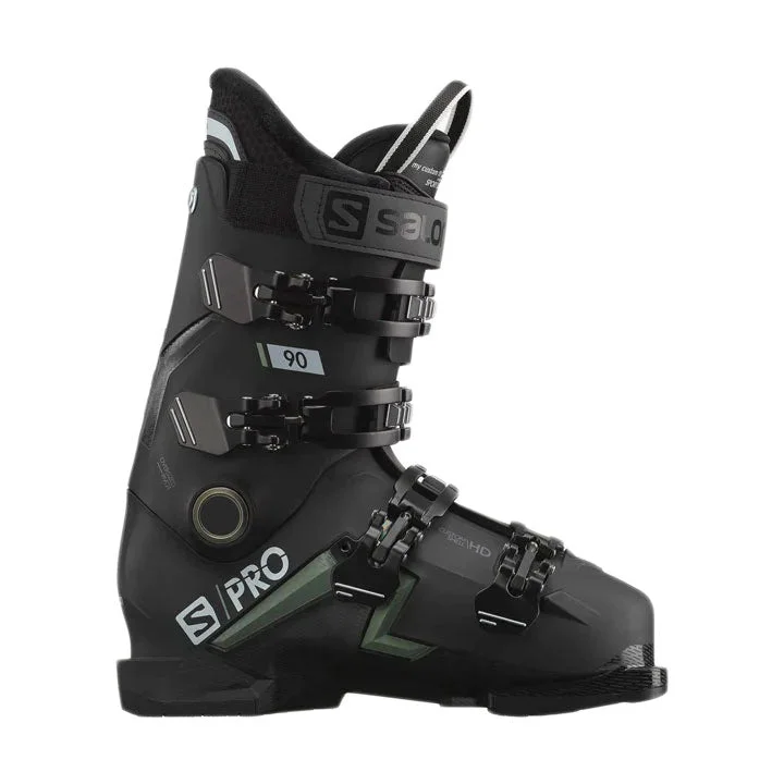 Ski boots for camo prints-Salomon S/Pro 90 CS Gripwalk Ski Boots Mens