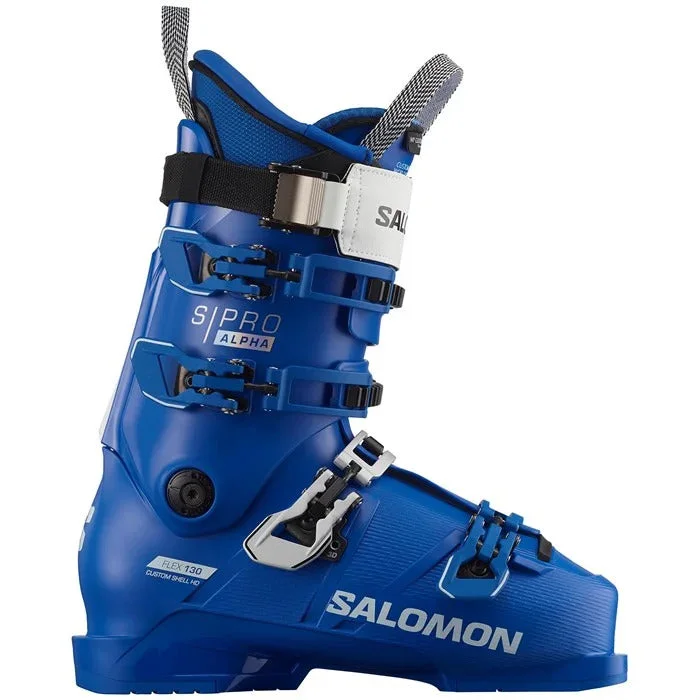 Ski boots for modern tech-Salomon S/Pro Alpha 130 Men's Ski Boots  - 2024