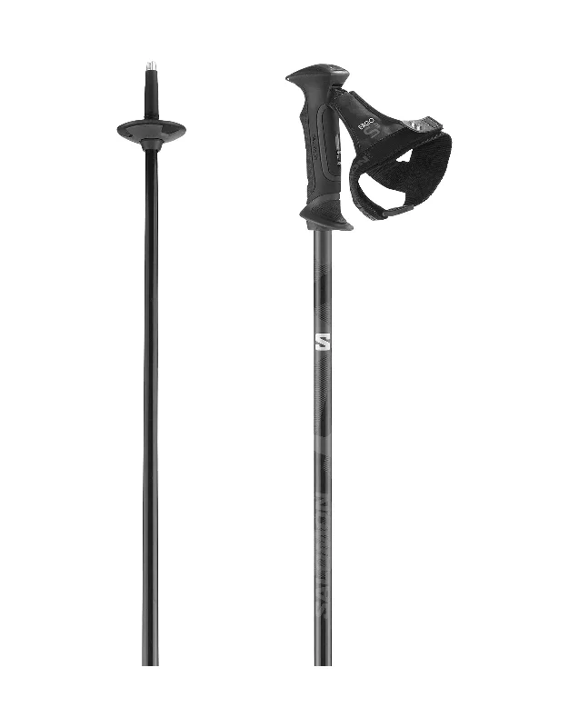 Ski poles resort exclusive-Salomon SC1 Ergo S3 Carbon Ski Poles