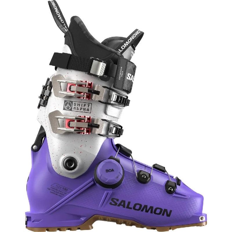 Ski boots for ski fashion-Salomon SHIFT ALPHA BOA® 130 Ski Boots - 2025