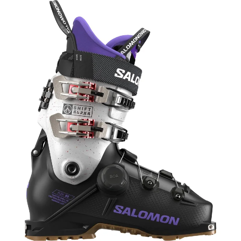 Ski boots for trendy appeal-Salomon SHIFT ALPHA BOA® 95 Women's Ski Boots - 2025